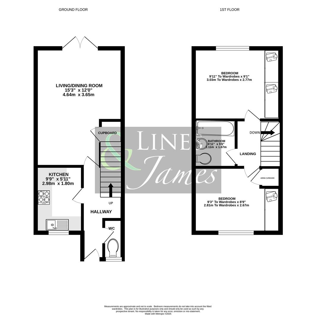 Floorplan for Earlswood Close, Horsham
